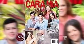 María Celeste y sus hijos en portada de la revista Cara Mía | Al Rojo Vivo | Telemundo
