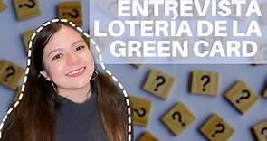 Cómo es la ENTREVISTA de la lotería de la GREEN CARD | Ale intenta