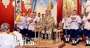 Thailand's King Vajiralongkorn crowned 'god-king' in solemn ceremony