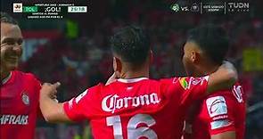 Gol de Juan Pablo Domínguez | Toluca 1-0 Rayados | Liga BBVA MX - Apertura 2023 - Jornada 5