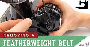 How to Remove and Install a Singer Featherweight Belt
