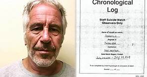 Timeline of Jeffrey Epstein's mental state detailed in uncovered document