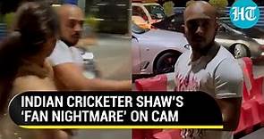Prithvi Shaw 'attacked' by fans for selfie; Cricketer's brawl in Mumbai goes viral | Watch