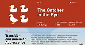The Catcher in the Rye Characters | Course Hero