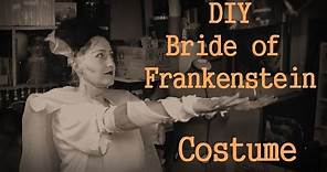 DIY Bride of Frankenstein Costume