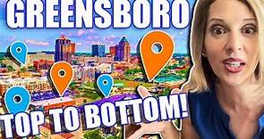 DETAILED BREAKDOWN of the 5 Major Areas in Greensboro North Carolina | Greensboro North Carolina