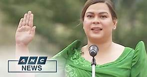 LOOK: Sara Duterte takes her oath as 15th Vice President of the Philippines | ANC
