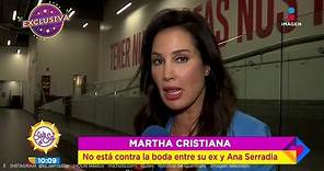 Martha Cristiana le desea lo mejor a su ex a pesar de violencia que sufrió | Sale el Sol