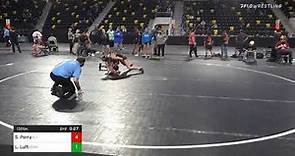 132 Lbs Final - Sydney Perry, Illinois Vs Lilly Luft, Female Elite Wrestling