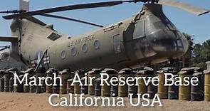 Tour for March Air Reserve Base/March Field Air Museum in Riverside Cal USA. V124. #aircraft #force