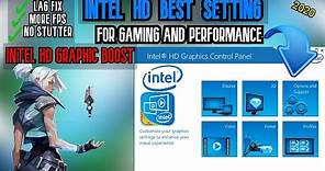 ➢🔧Intel HD Graphics Boost |✅Increase FPS & Performance On Intel HD Graphics | Optimize Intel HD