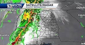Live Radar: Severe weather alert day in Alabama
