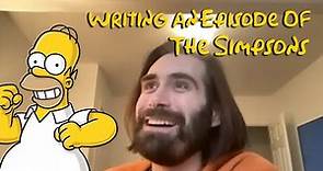 Jeff Loveness on writing a Simpsons episode