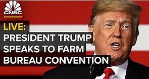 LIVE: President Trump speaks to American Farm Bureau Federation's Convention – Jan. 14, 2019