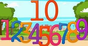Ten Little Numbers | Learning Videos For Babies | Preschool Rhymes