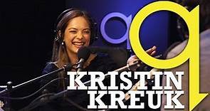 Kristin Kreuk - "the story doesn't fall into a woman who is shaping a man's life"