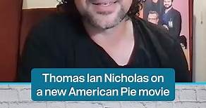 Thomas Ian Nicholas on a new ‘American Pie’ movie 🥧 #americanpie #thomasiannicholas #interview | WatchMojo