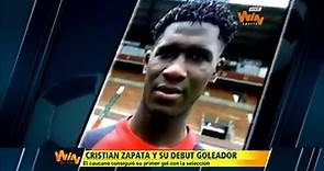 Cristian Zapata y su debut goleador