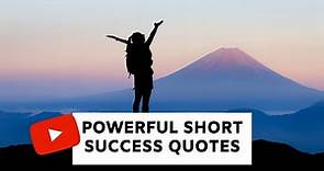 30 Short Motivational Quotes to Inspire You to Be Successful 👆