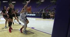 Daryn Hickok gets the Weber State bucket down low