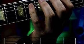 "Sweet dreams" by Marilyn Manson guitar intro tutorial tab #guitarlesson #easyguitartabs #short