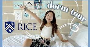 RICE University Dorm Tour 🦉 | Duncan College 💚 | Freshman year College Dorm Tour