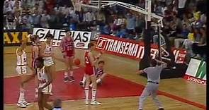 El 2+1 de Fernando Romay ante Sabonis en el Eurobasket 1985