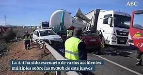 Mueren dos aficionados del Sevilla FC en un accidente en Ciudad Real cuando viajaban a Madrid