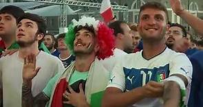 LIVE: Fans in Rome watch Italy play Spain in the Euro 2020 semi-finals