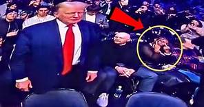 Bill Burr's Wife Nia Flips Off Donald Trump At UFC 295 *FULL VIDEO*