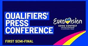 First Semi-Final Qualifiers - Press Conference | Live Stream | Eurovision 2023