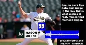 Mason Miller on his velocity, facing Yankees