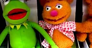 KERMIT THE FROG & FOZZIE BEAR from THE MUPPET MOVIE Plush Dolls