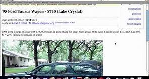 Craigslist Mankato Minnesota Used Cars and Trucks - Private For Sale by Owner Options Now