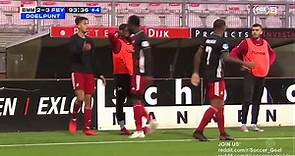 Naoufal Bannis Goal HD - FC Emmen 2 - 3 Feyenoord - 01.11.2020 (Full Replay)