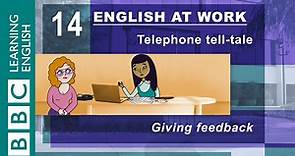 BBC Learning English - English at Work / Telephone tell-tale