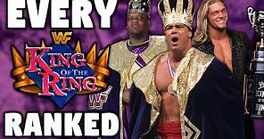 Every WWE King Of The Ring PPV Ranked From WORST To BEST