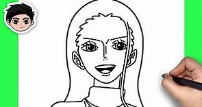 Como Dibujar Nico Robin (One Piece)