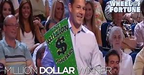 First Million Dollar Winner! | Wheel of Fortune