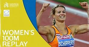 Dafne Schippers Sprints To 100m Glory - Final Replay Zurich 2014