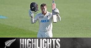Henry Nicholls Century Leads Opening Day | BLACKCAPS v West Indies | Day One 2nd Gillette Test