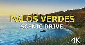 Driving Palos Verdes, scenic drive