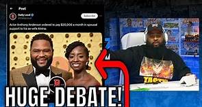 Anthony Anderson Is Getting Divorced | Is $20k/Mo Too Much After A 22 Year Marriage? HUGE DEBATE!