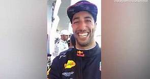 Daniel Ricciardo hilariously takes over Lewis Hamilton's Instagram