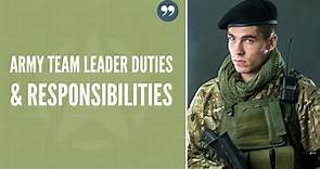 Army Team Leader: Duties, Responsibilities, Mistakes, & Tips
