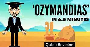 'Ozymandias' in 6.5 Minutes: Quick Revision