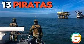 SEMAR captura 13 'Piratas' en la Sonda de #Campeche
