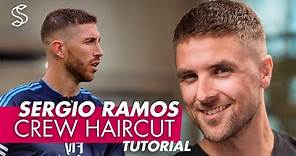 Sergio Ramos Haircut & Style | Crew Cut for Men Hair