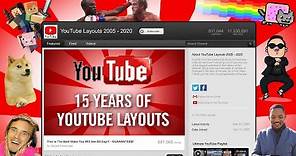 The Evolution of YouTube | A Rewind of Layouts