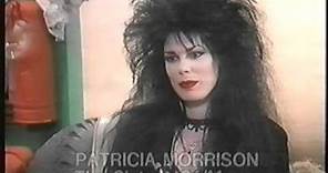 The Sisters Of Mercy Patricia Morrison Star Of The Week Interview Super Channel 15/03/88